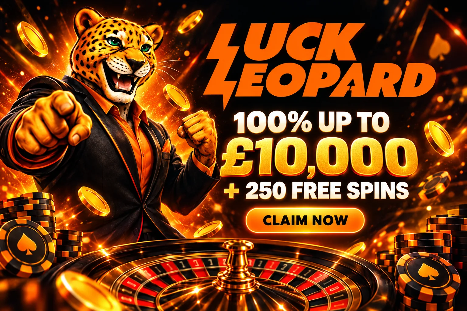 Luck Leopard casino promotion