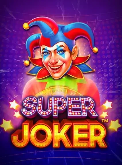 Decorative casino game artwork for Luck Leopard: Super Joker